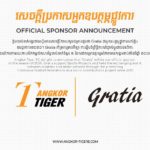 【New Sponsorship Announcement】Angkor Tiger FC announce a new sponsorship deal with Gratia